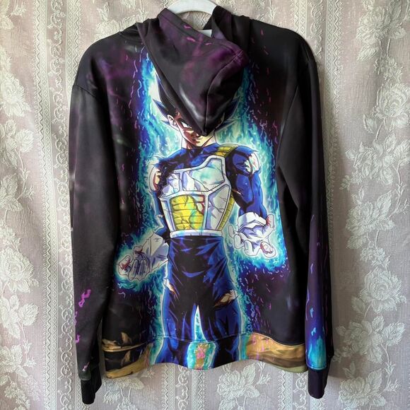 Angry Goldfish Dragon Ball Z multi Hoodie - Picture 5 of 6